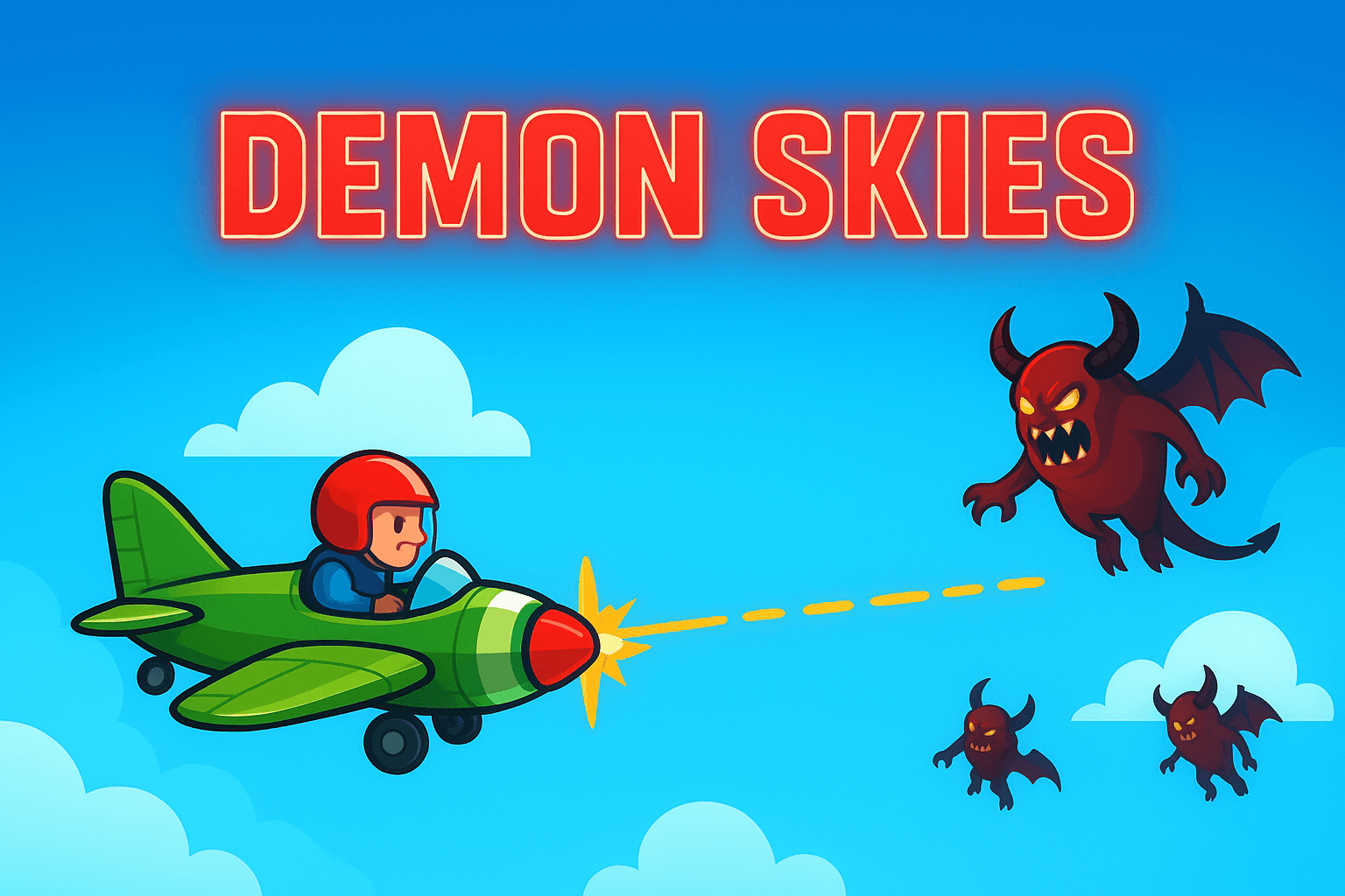 Demon Strikes Space Shooter Game